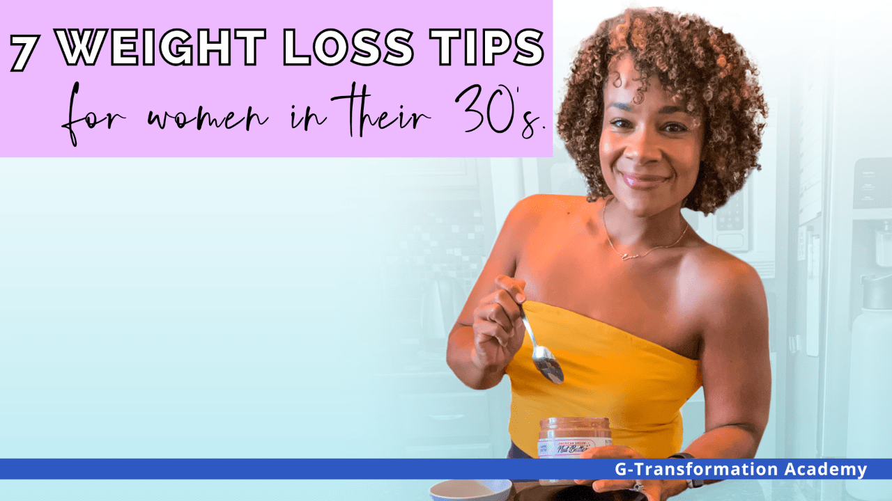 Weight Loss For Women In Their 30s