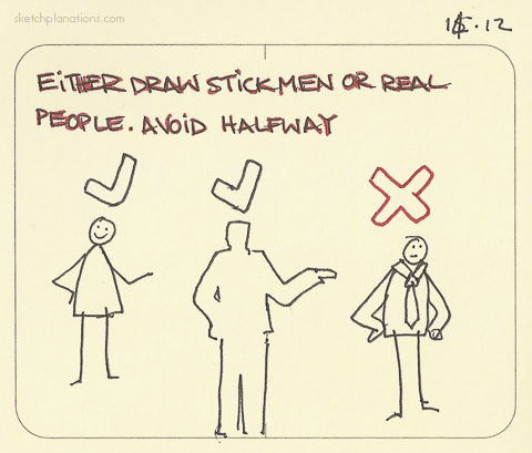 How To Draw Good Stick Figures