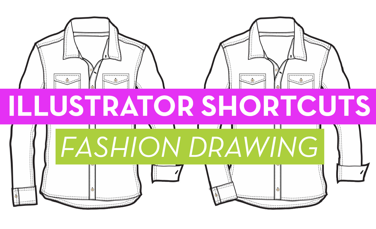 How To Draw Fashion Sketches In Illustrator