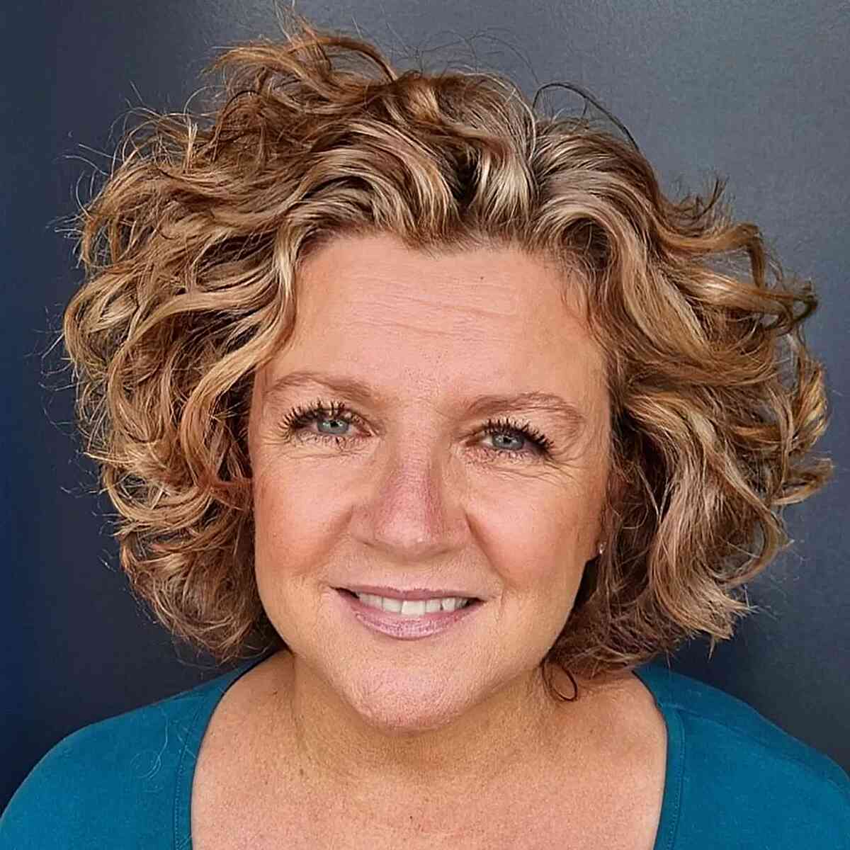 Curly Hair Styles Over 60