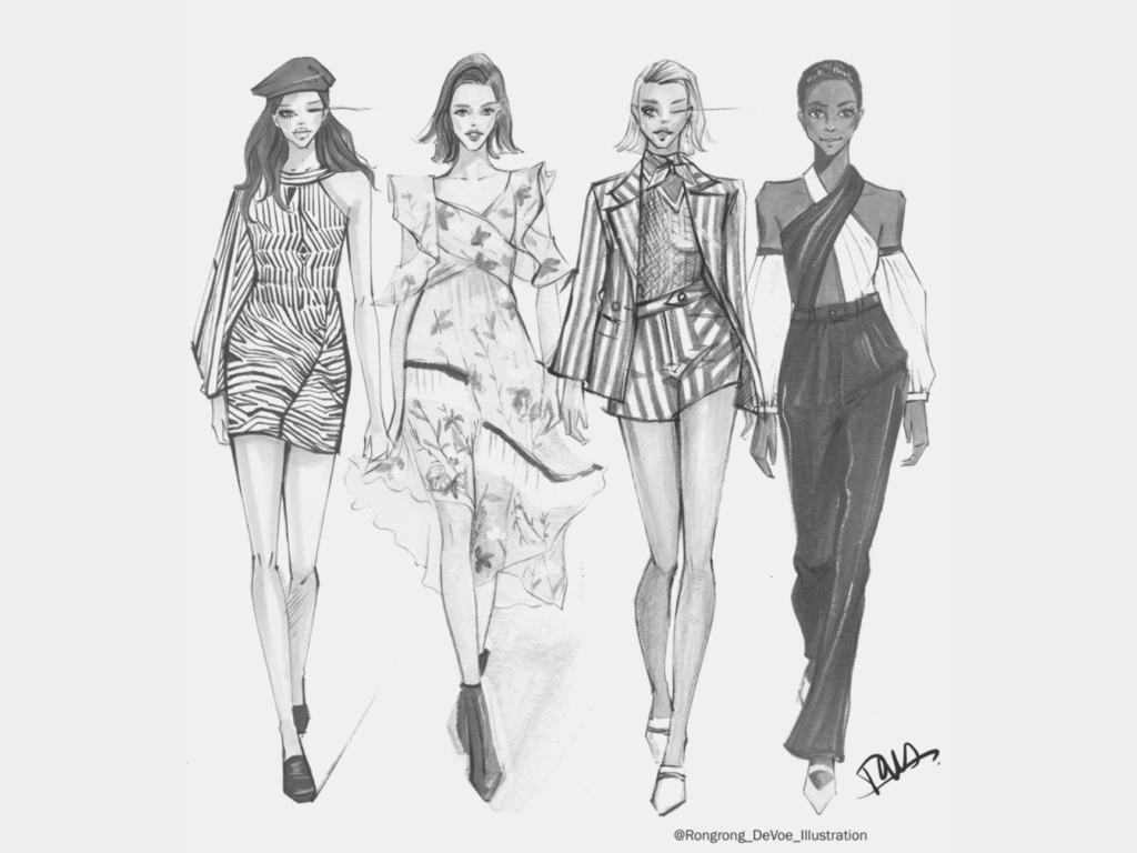 How To Draw A Fashion Sketches For Beginners