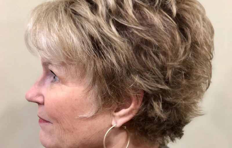 Curly Hair Styles Over 60