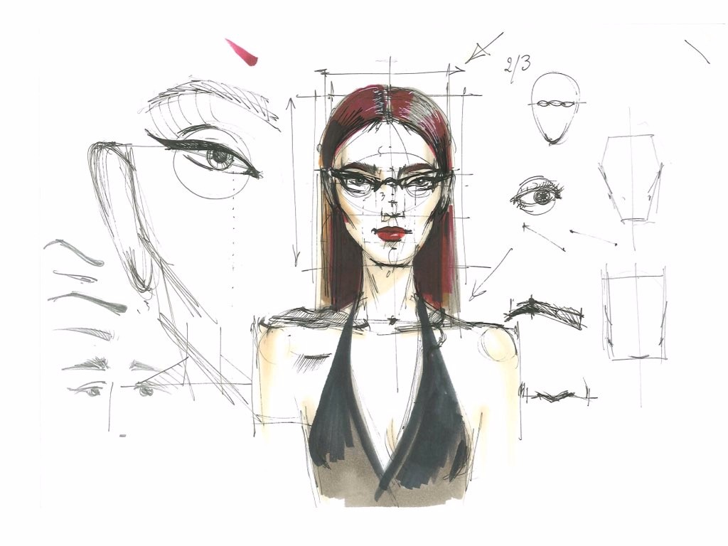 How To Draw Models For Fashion Sketches