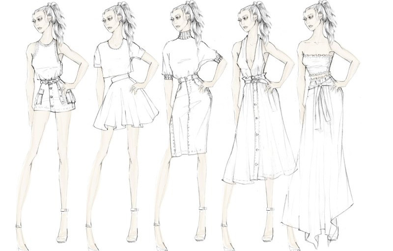 How To Draw Figures For Fashion Design