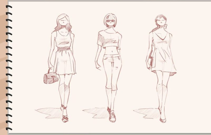 How To Draw Like Fashion Designers