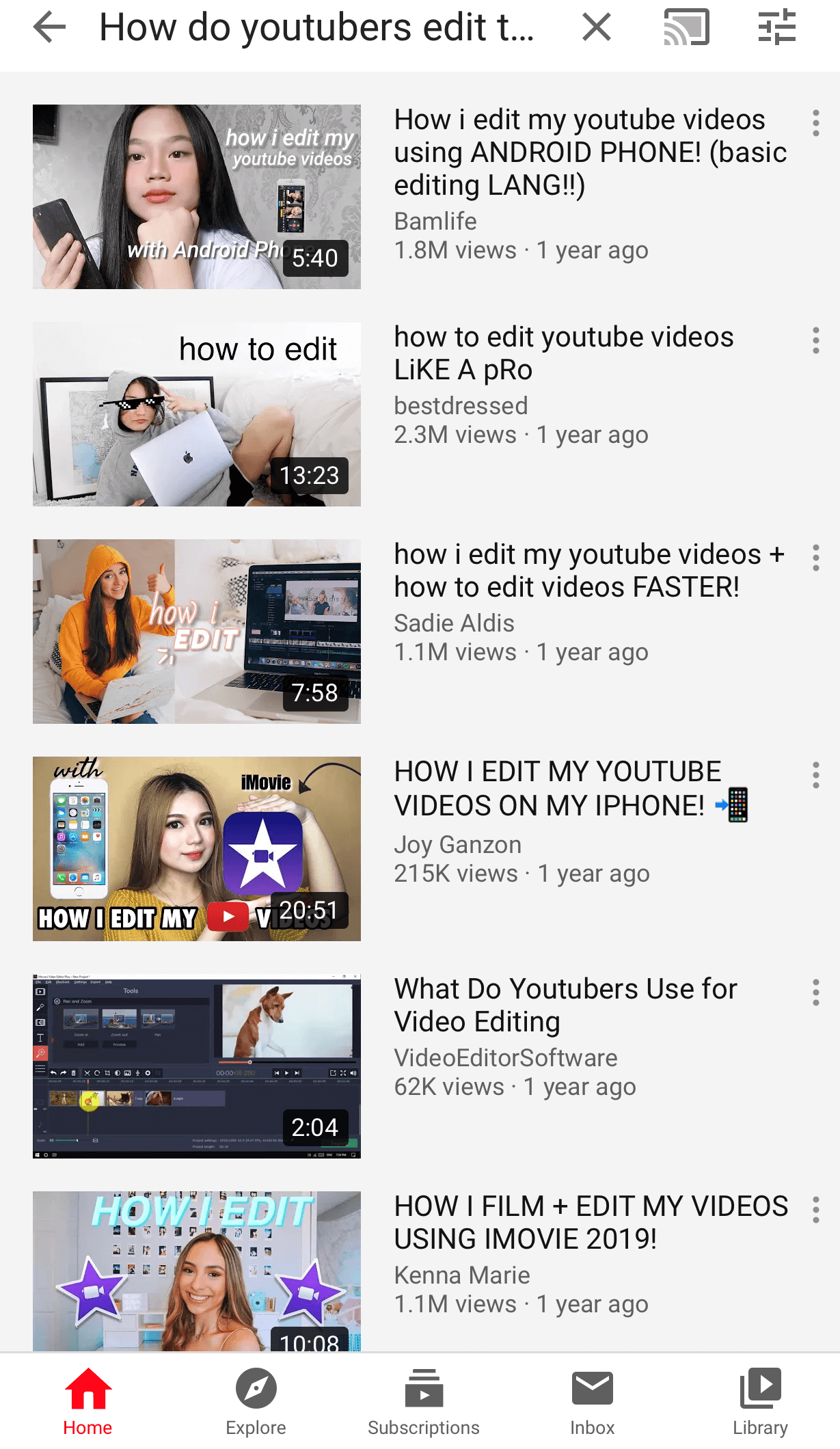 How Do Youtubers Edit Videos